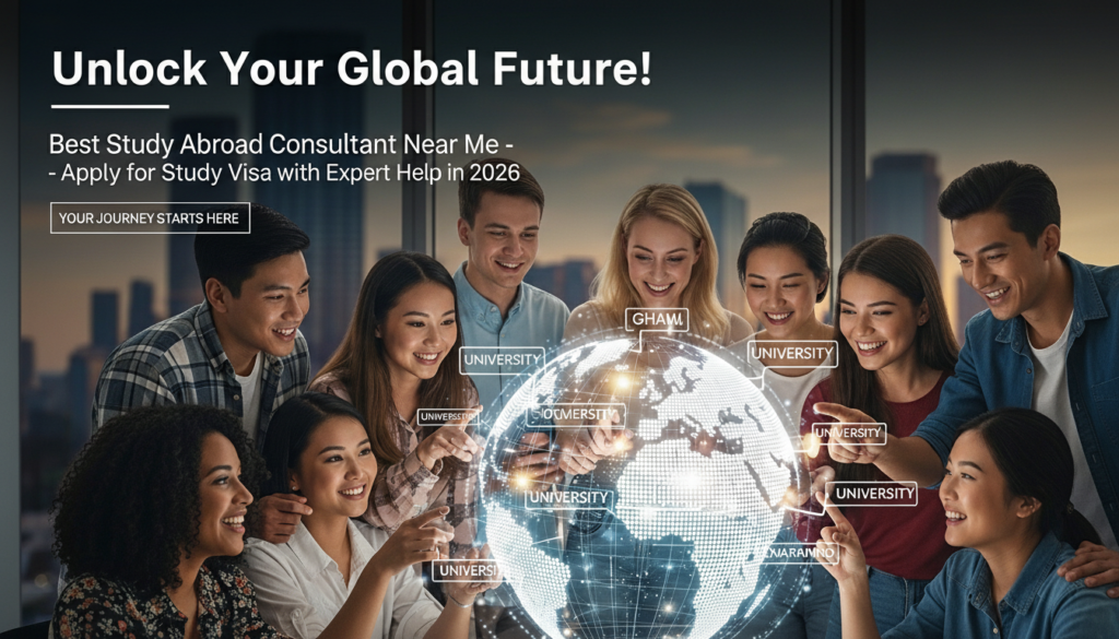 Best Study Abroad Consultant Near Me – Apply for Study Visa with Expert Help in 2026